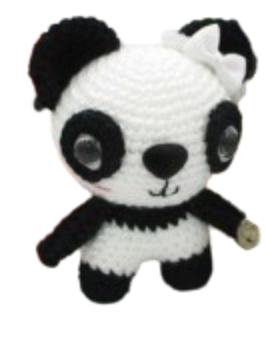 🐼 Amigurumi Panda Zoopeque – Hecho a Mano