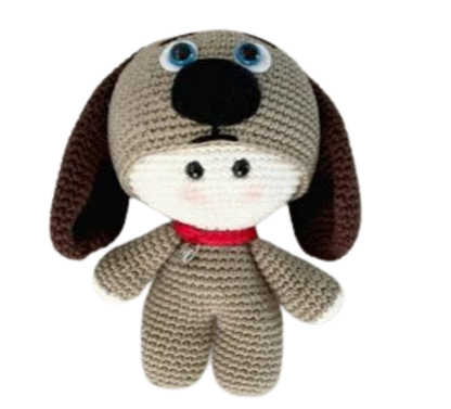 🐶 Yoyo Perrito – Amigurumi Hecho a Mano