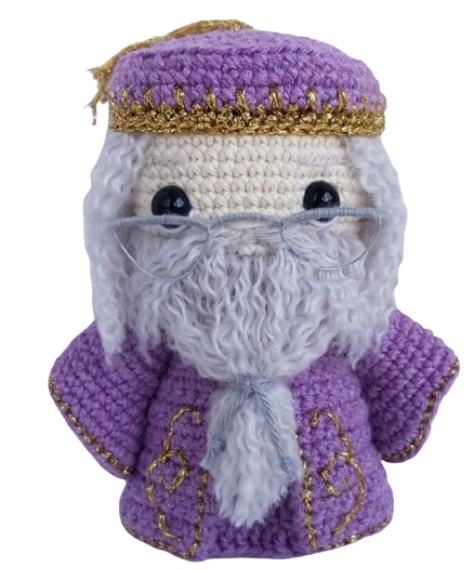 🧙‍♂️ Dumbledore – Amigurumi Hecho a Mano