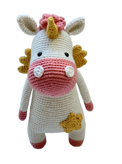 🦄 Unicornio Estrella – Amigurumi Fantástico Hecho a Mano
