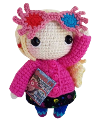 🌙 Luna Lovegood – Amigurumi Hecho a Mano