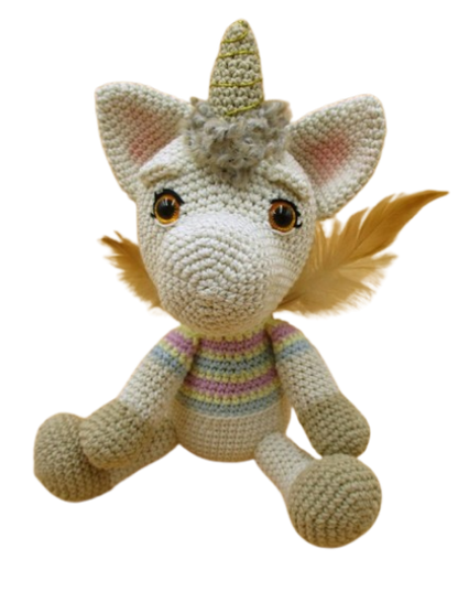 🦄 Unicornio Alado – Amigurumi Hecho a Mano