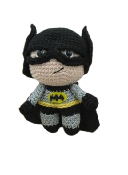 🦇 Batman – Amigurumi Hecho a Mano