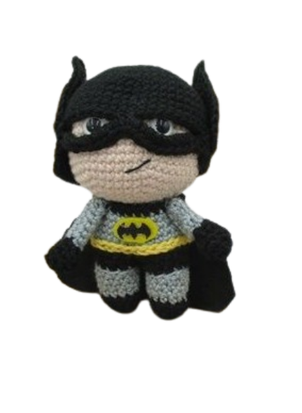 🦇 Batman – Amigurumi Hecho a Mano
