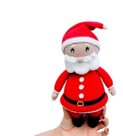 🎅❤️ Papá Noel – Amigurumi Hecho a Mano