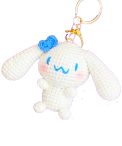 🐇💙 Conejito Cinnamoroll – Amigurumi Hecho a Mano