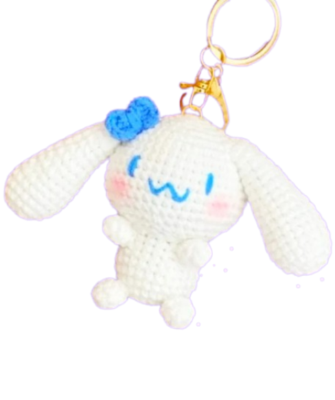 🐇💙 Conejito Cinnamoroll – Amigurumi Hecho a Mano
