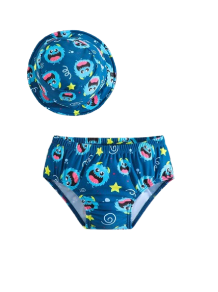 🐙 Set de Baño Bebé “Monster Splash”