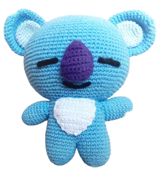 🐨 Koya BT21 – Amigurumi Hecho a Mano