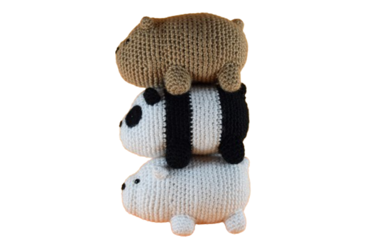 🐻 Osos Escandalosos – Amigurumis Hechos a Mano