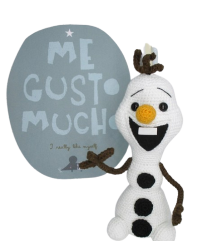 ⛄ Amigurumi Olaf – Hecho a Mano