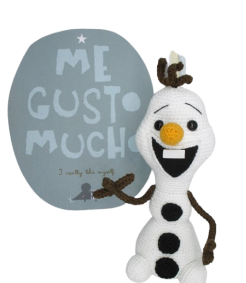 ⛄ Amigurumi Olaf – Hecho a Mano