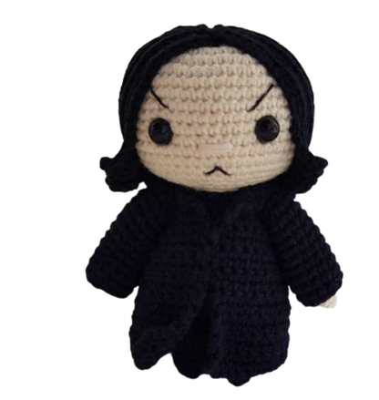 🖤 Severus Snape – Amigurumi Hecho a Mano