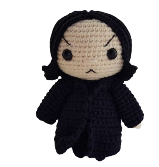 🖤 Severus Snape – Amigurumi Hecho a Mano