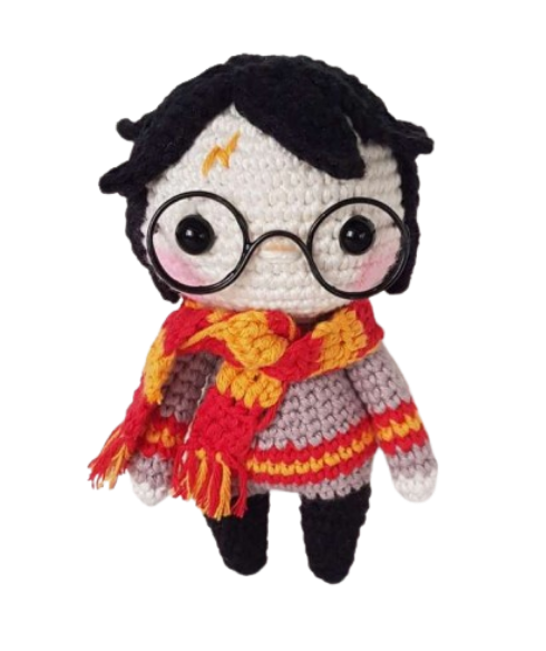 🧙‍♂️ Harry Potter – Amigurumi Hecho a Mano