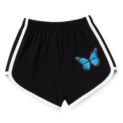 🦋 Shorts Deportivos Infantiles – Mariposa + Unión en Contraste