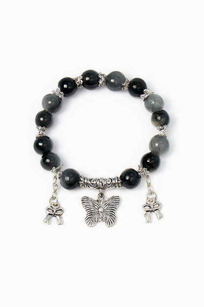 🦋 Brazalete con Charms de Mariposa