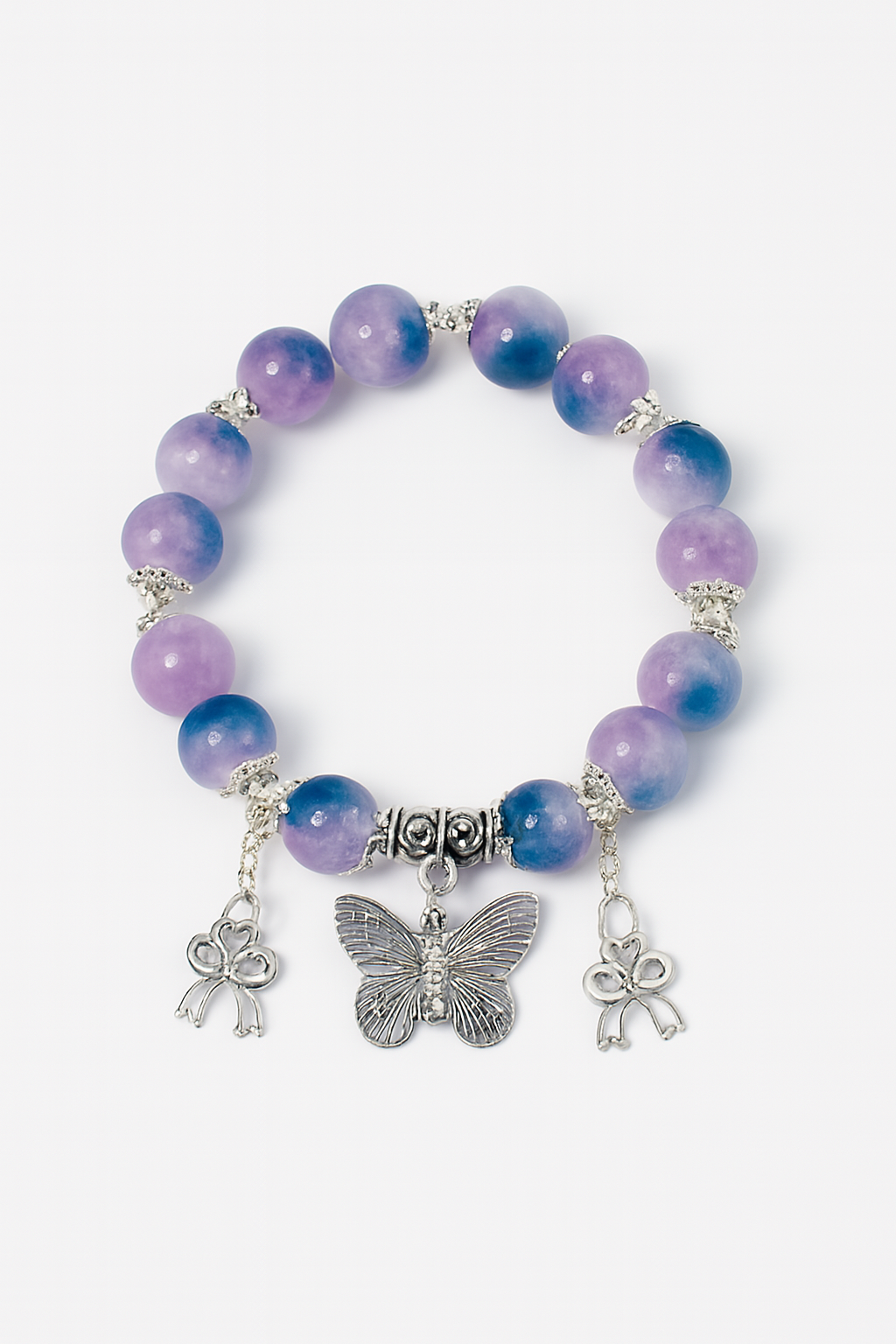 🦋 Brazalete con Charms de Mariposa