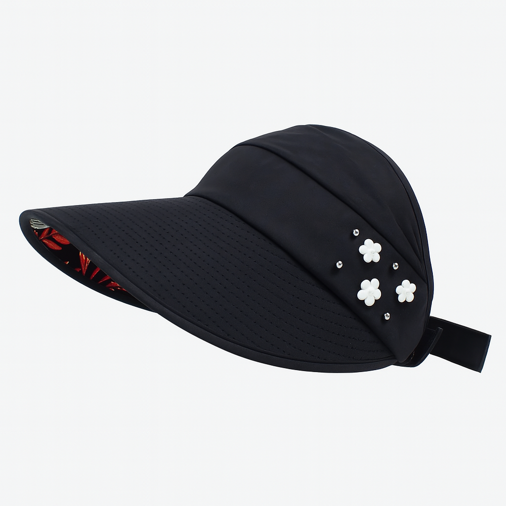 🌸 Visera Floral – Protección & Estilo Casual