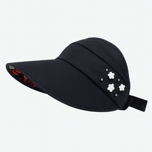 🌸 Visera Floral – Protección & Estilo Casual