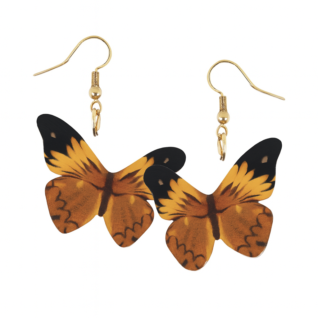 🦋 Pendientes Mariposa – Diseño Natural y Vibrante