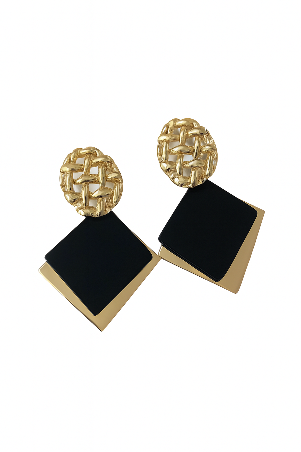 ◼️ Pendientes Geométricos – Elegancia Moderna